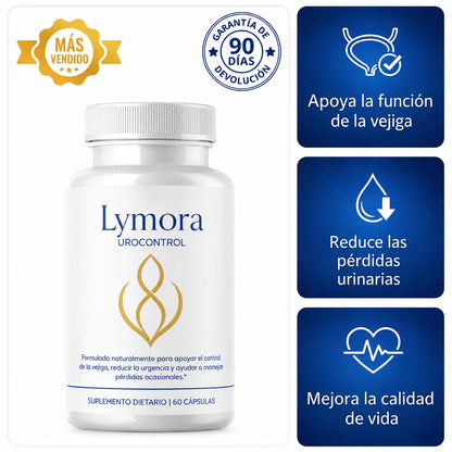 UroControl: Mejora de forma natural las pérdidas de orina, la urgencia miccional y las visitas nocturnas al baño.